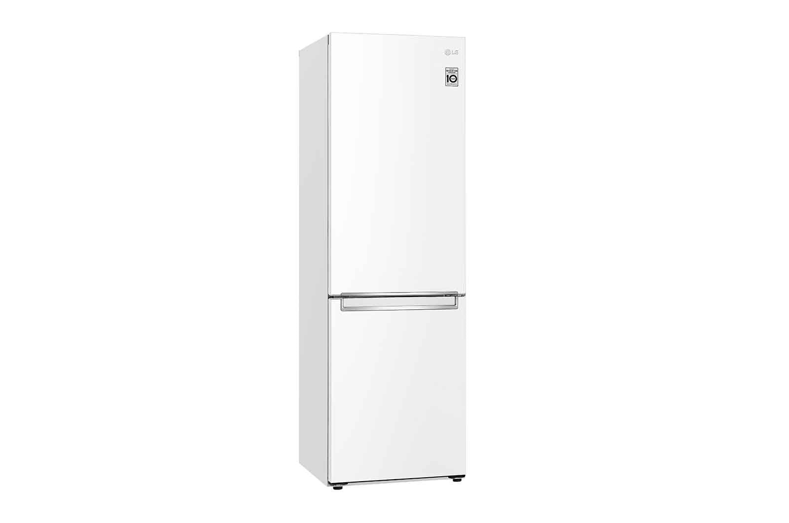 LG 1.86M 341L Kølefryseskab(Hvid) - Energiklasse D, DoorCooling™ og Smart Diagnosis™, GBB71SWVGN