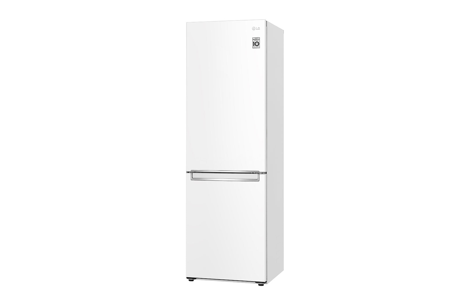 LG 1.86M 341L Kølefryseskab(Hvid) - Energiklasse D, DoorCooling™ og Smart Diagnosis™, GBB71SWVGN