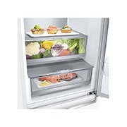 LG 1.86M 341L Kølefryseskab(Hvid) - Energiklasse D, DoorCooling™ og Smart Diagnosis™, GBB71SWVGN