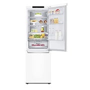 LG 1.86M 341L Kølefryseskab(Hvid) - Energiklasse D, DoorCooling™ og Smart Diagnosis™, GBB71SWVGN