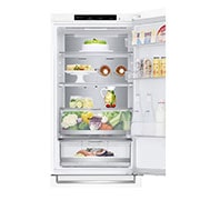 LG 1.86M 341L Kølefryseskab(Hvid) - Energiklasse D, DoorCooling™ og Smart Diagnosis™, GBB71SWVGN
