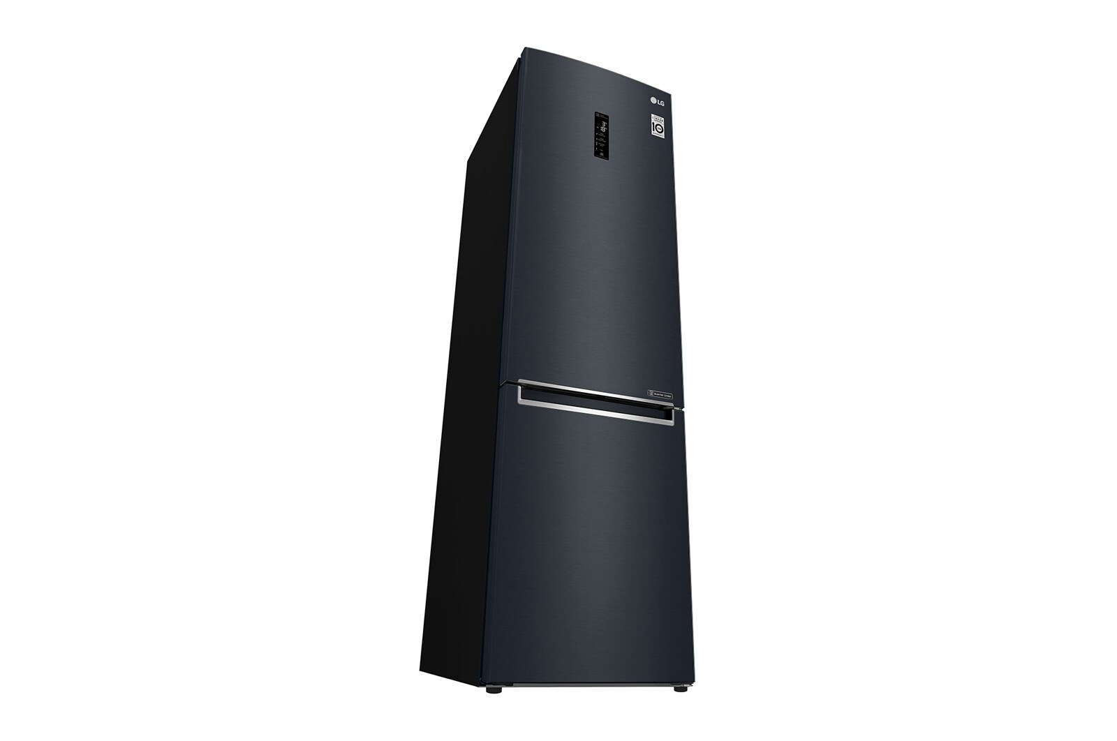LG 2.03M 384L Kølefryseskab(Matte Black) - Energiklasse E, Door Cooling™ og Smart Diagnosis™ med Wi-Fi, GBB72MCDMN