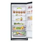 LG 2.03M 384L Kølefryseskab(Matte Black) - Energiklasse E, Door Cooling™ og Smart Diagnosis™ med Wi-Fi, GBB72MCDMN