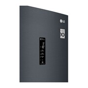 LG 2.03M 384L Kølefryseskab(Matte Black) - Energiklasse E, Door Cooling™ og Smart Diagnosis™ med Wi-Fi, GBB72MCDMN