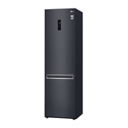 LG 2.03M 384L Kølefryseskab(Matte Black) - Energiklasse E, Door Cooling™ og Smart Diagnosis™ med Wi-Fi, GBB72MCDMN