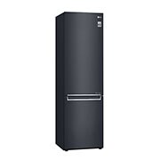 LG 2.03M 384L Kølefryseskab(Matte Black) - Energiklasse D, Door Cooling™ , GBB72MCEFN