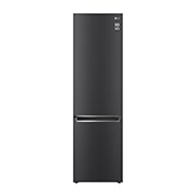 Visning forfra af 2.03M 384L Kølefryseskab(Matte Black) - Energiklasse D, Door Cooling™ GBB72MCEGN