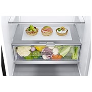 LG 2.03M 384L Kølefryseskab(Matte Black) - Energiklasse D, Door Cooling™, GBB72MCEGN