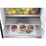LG 2.03M 384L Kølefryseskab(Matte Black) - Energiklasse D, Door Cooling™, GBB72MCEGN
