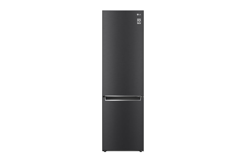 Visning forfra af 2.03M 384L Kølefryseskab(Matte Black) - Energiklasse D, Door Cooling™ GBB72MCEGN