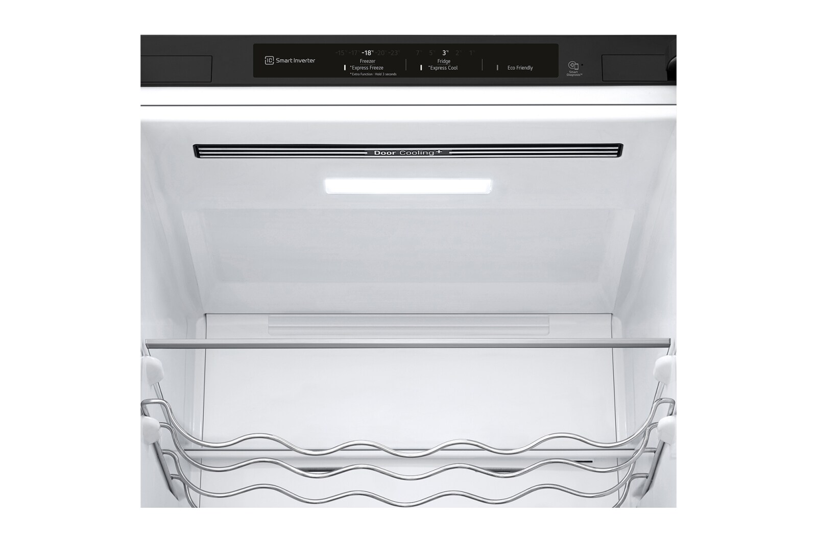 LG 2.03M 384L Kølefryseskab(Matte Black) - Energiklasse D, Door Cooling™, GBB72MCEGN
