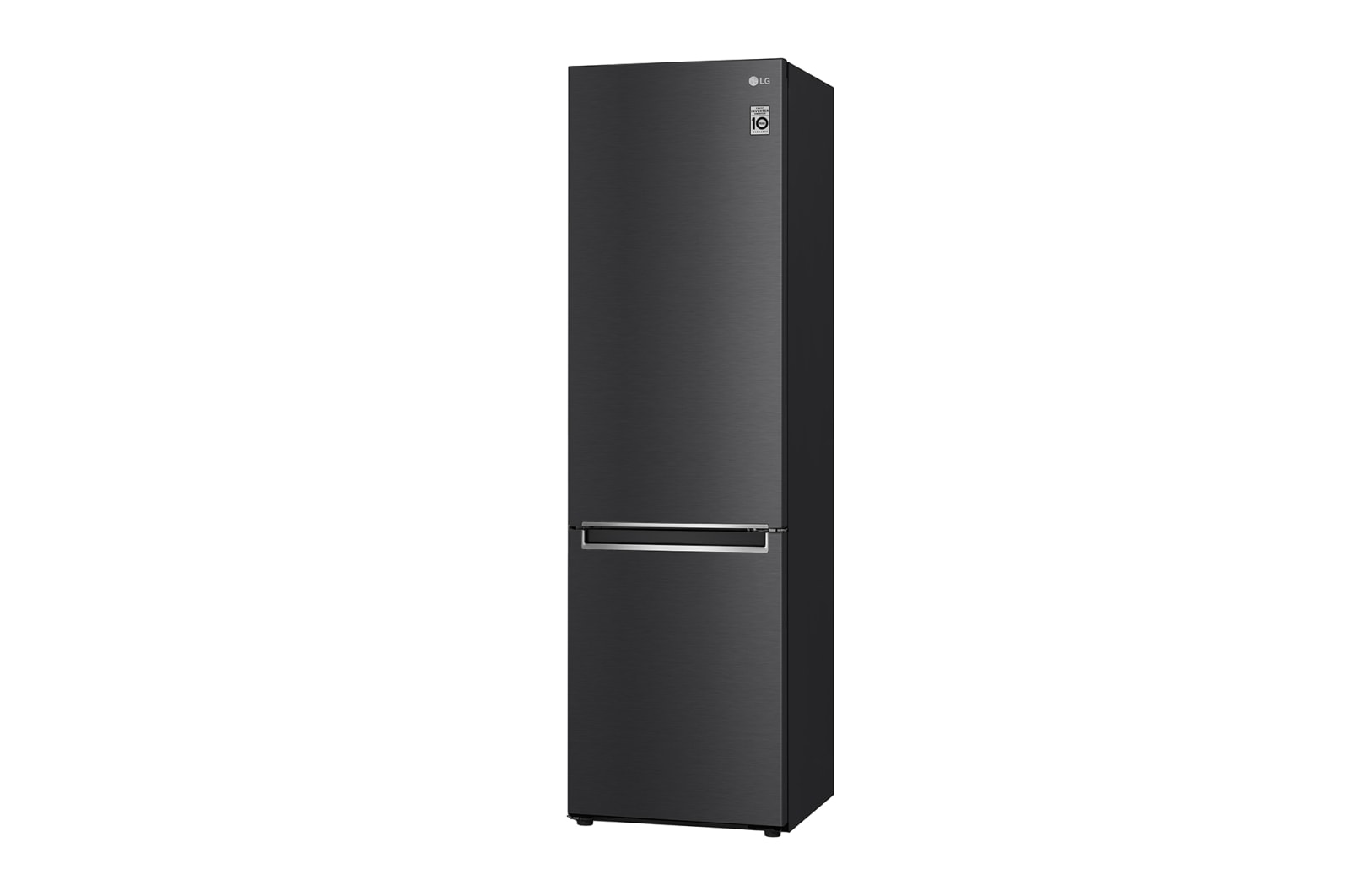 LG 2.03M 384L Kølefryseskab(Matte Black) - Energiklasse D, Door Cooling™, GBB72MCEGN
