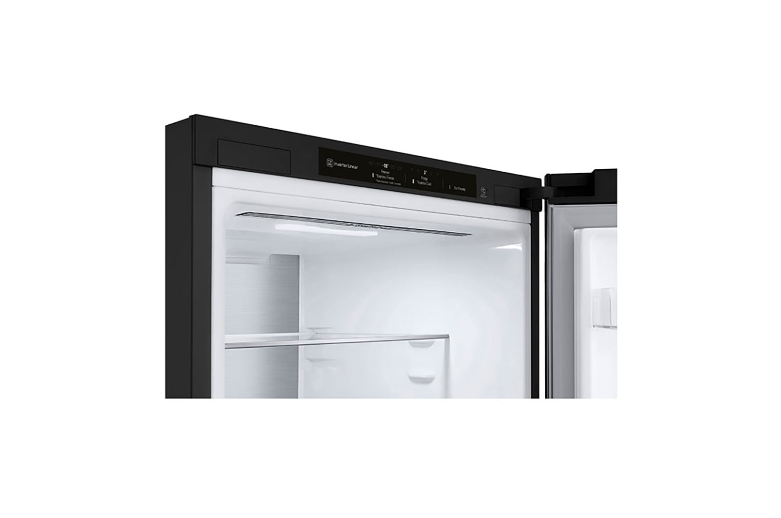 LG 2.03M 384L Kølefryseskab(Matte Black) - Energiklasse D, Door Cooling™ og Smart Diagnosis™ , GBB72MCVGN