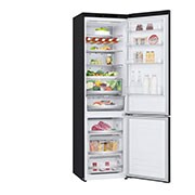 LG 2.03M 384L Kølefryseskab(Matte Black) - Energiklasse D, Door Cooling™ og Smart Diagnosis™ , GBB72MCVGN