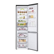 LG 2.03M 384L Kølefryseskab(Shiny Steel) - Energiklasse D, Door Cooling™ og Smart Diagnosis™ med Wi-Fi, GBB72PZDFN