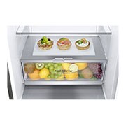 LG 2.03M 384L Kølefryseskab(Shiny Steel) - Energiklasse D, Door Cooling™ og Smart Diagnosis™ med Wi-Fi, GBB72PZDFN