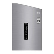 LG 2.03M 384L Kølefryseskab(Shiny Steel) - Energiklasse D, Door Cooling™ og Smart Diagnosis™ med Wi-Fi, GBB72PZDFN