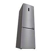 LG 2.03M 384L Kølefryseskab(Shiny Steel) - Energiklasse D, Door Cooling™ og Smart Diagnosis™ med Wi-Fi, GBB72PZDFN