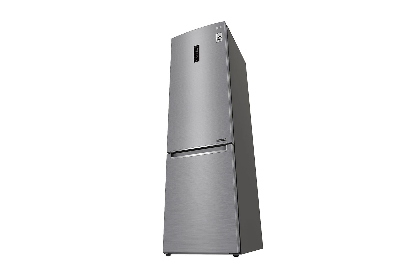 LG 2.03M 384L Kølefryseskab(Shiny Steel) - Energiklasse D, Door Cooling™ og Smart Diagnosis™ med Wi-Fi, GBB72PZDFN