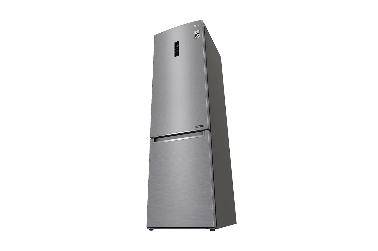 LG 2.03M 384L Kølefryseskab(Shiny Steel) - Energiklasse E, Door Cooling™ og Smart Diagnosis™ med Wi-Fi, GBB72PZDMN