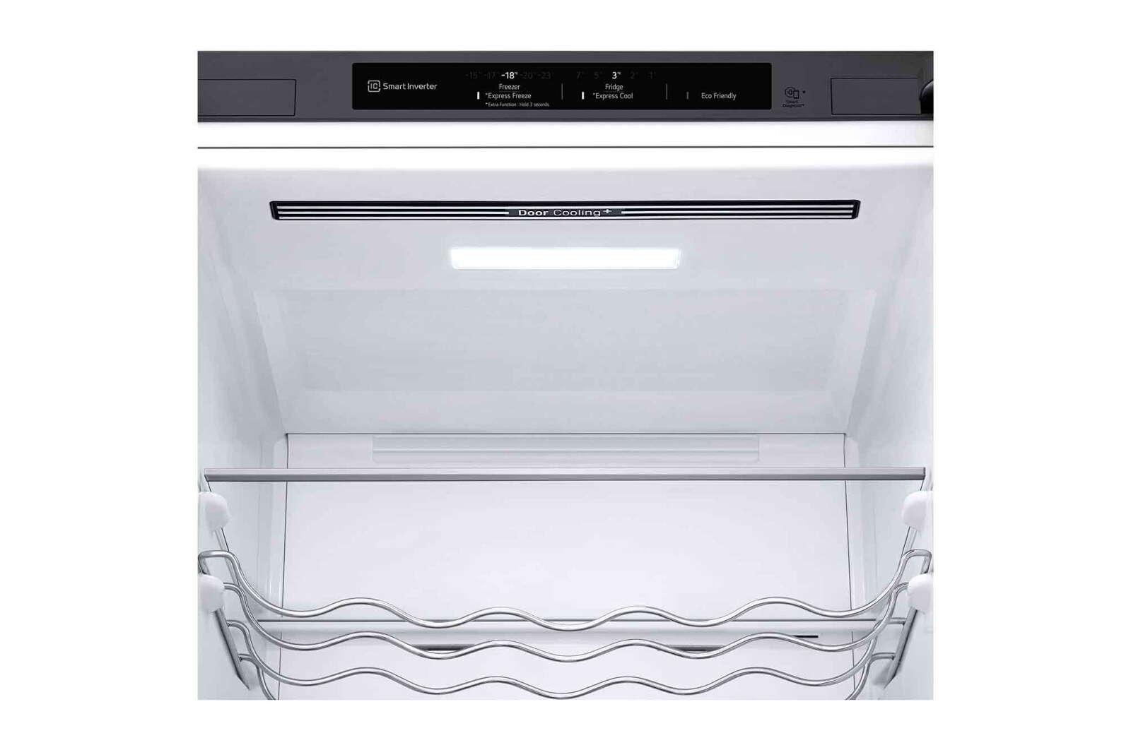 LG 2.03M 384L Kølefryseskab(Shiny Steel) - Energiklasse D, Door Cooling™ , GBB72PZEGN
