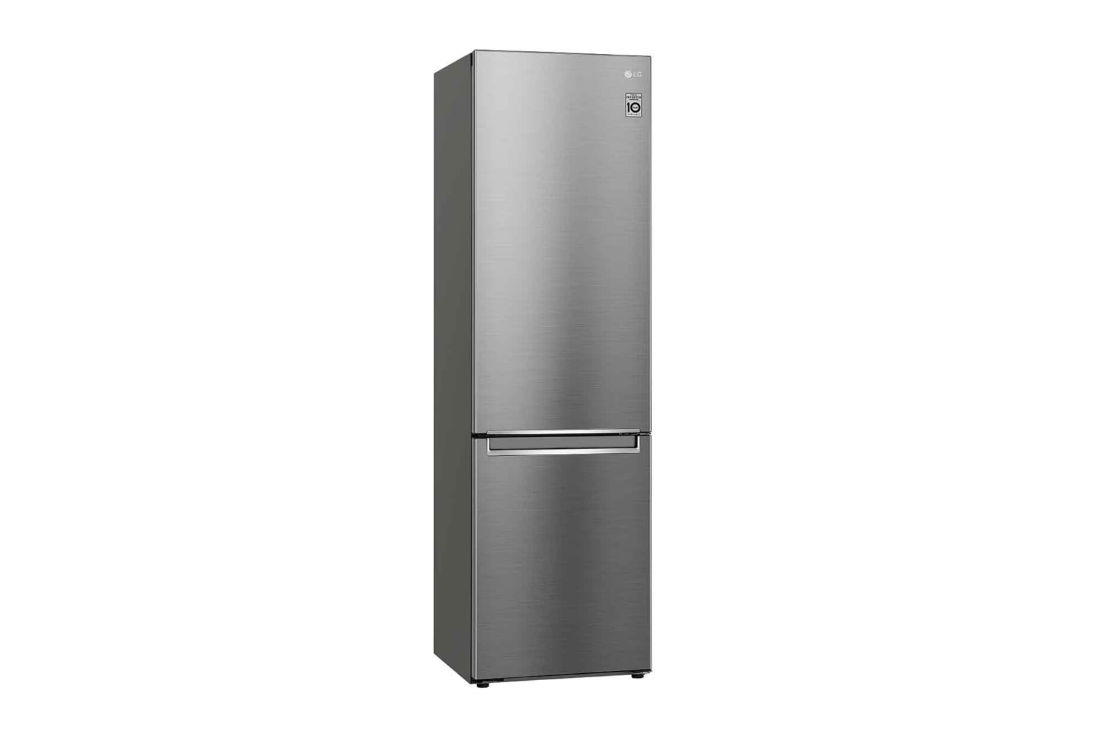 LG 2.03M 384L Kølefryseskab(Shiny Steel) - Energiklasse D, Door Cooling™ , GBB72PZEGN