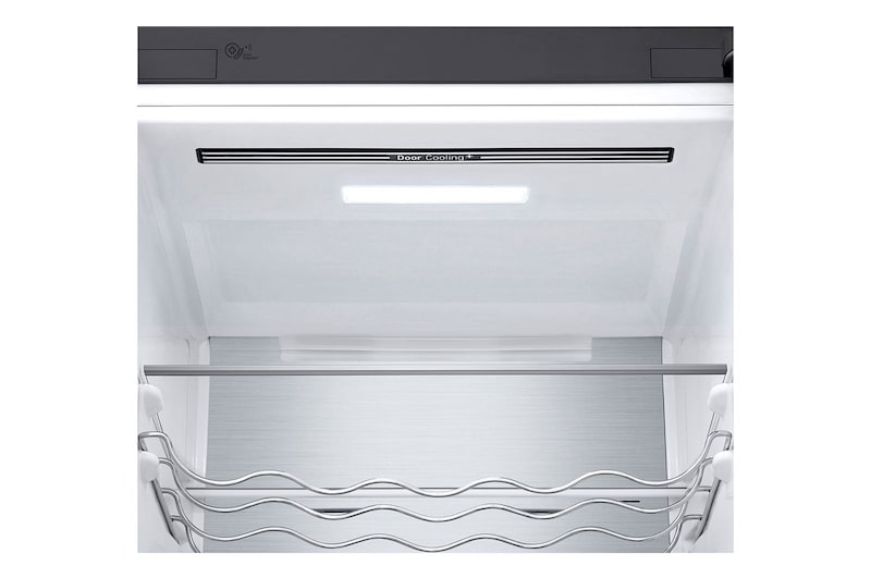 LG 2.03M 384L Kølefryseskab(Shiny Steel) - Energiklasse D, Door Cooling™ og Smart Diagnosis™ med Wi-Fi, GBB72PZUFN