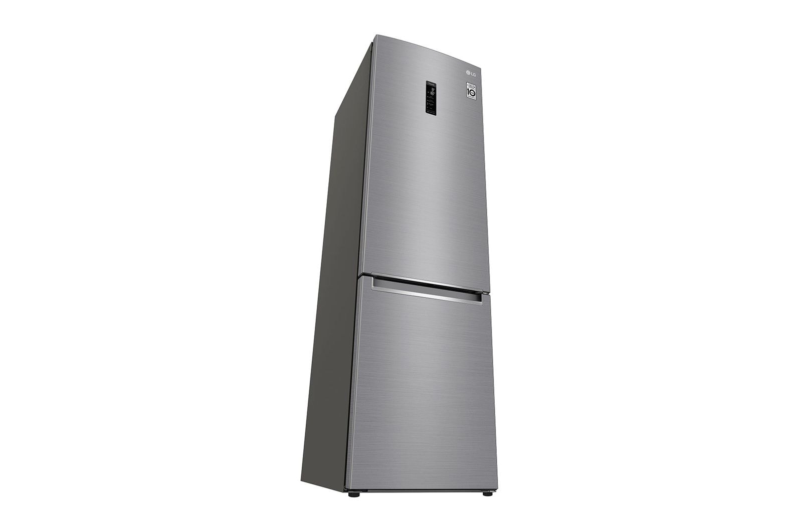 LG 2.03M 384L Kølefryseskab(Shiny Steel) - Energiklasse D, Door Cooling™ og Smart Diagnosis™ med Wi-Fi, GBB72PZUFN