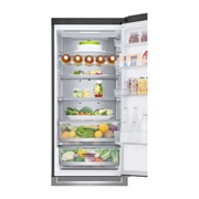 LG 2.03M 384L Kølefryseskab(Shiny Steel) - Energiklasse D, Door Cooling™ og Smart Diagnosis™ med Wi-Fi, GBB72PZUFN
