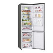 LG 2.03M 384L Kølefryseskab(Shiny Steel) - Energiklasse D, Door Cooling™ og Smart Diagnosis™ med Wi-Fi, GBB72PZUFN