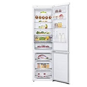 LG 2.03M 384L Kølefryseskab(Hvid) - Energiklasse E, Door Cooling™ og Smart Diagnosis™ med Wi-Fi, GBB72SWDMN