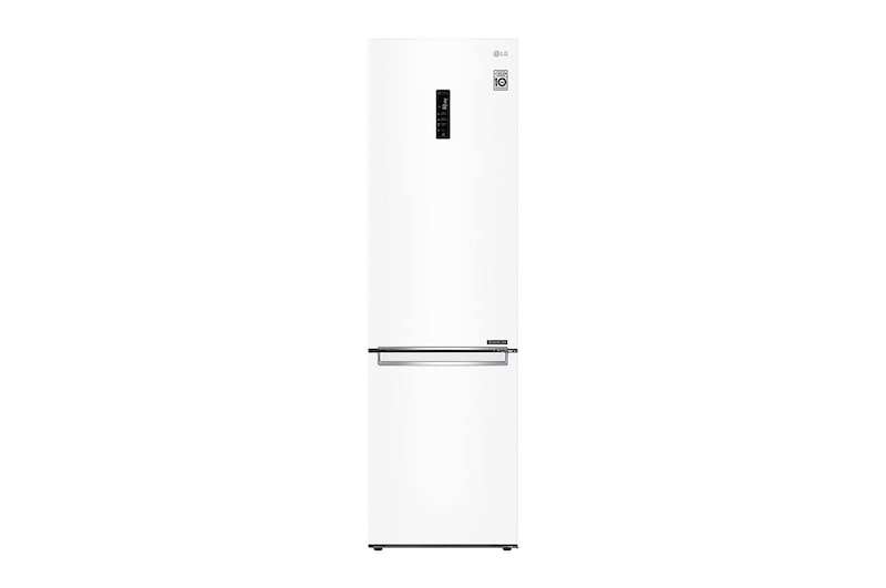 Visning forfra af 2.03M 384L Kølefryseskab(Hvid) - Energiklasse E, Door Cooling™ og Smart Diagnosis™ med Wi-Fi GBB72SWDMN