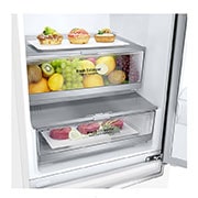 LG 2.03M 384L Kølefryseskab(Hvid) - Energiklasse E, Door Cooling™ og Smart Diagnosis™ med Wi-Fi, GBB72SWDZN