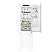 LG 2.03M 384L Kølefryseskab(Hvid) - Energiklasse D, Door Cooling™ , GBB72SWEFN