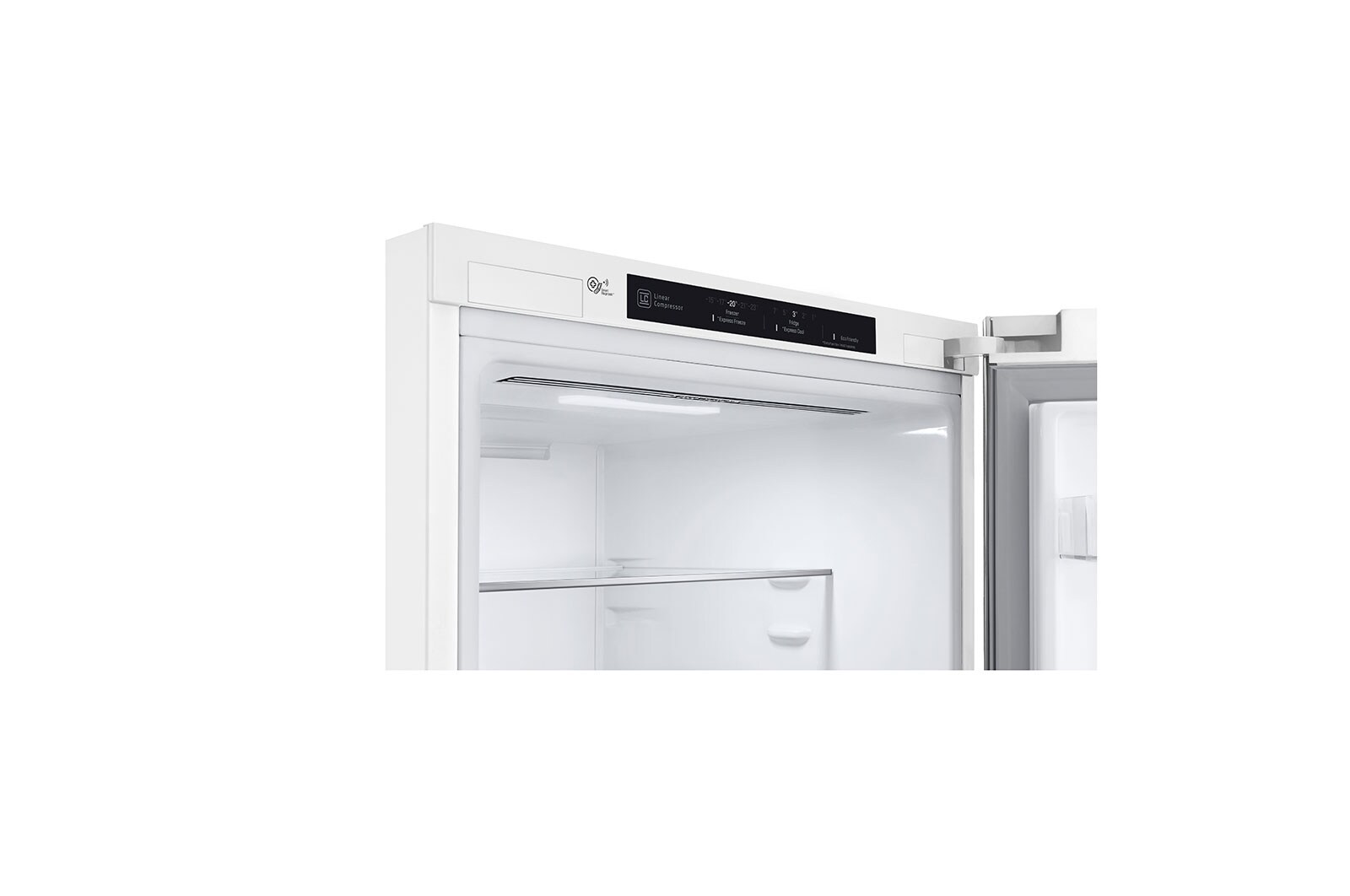 LG 2.03M 384L Kølefryseskab(Hvid) - Energiklasse D, Door Cooling™ , GBB72SWEFN