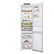 LG 2.03M 384L Kølefryseskab(Hvid) - Energiklasse D, Door Cooling™, GBB72SWEGN