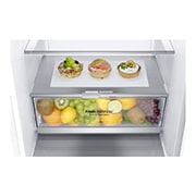 LG 2.03M 384L Kølefryseskab(Hvid) - Energiklasse D, Door Cooling™, GBB72SWEGN