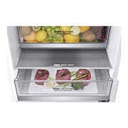 LG 2.03M 384L Kølefryseskab(Hvid) - Energiklasse D, Door Cooling™, GBB72SWEGN