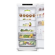 LG 2.03M 384L Kølefryseskab(Hvid) - Energiklasse D, Door Cooling™, GBB72SWEGN
