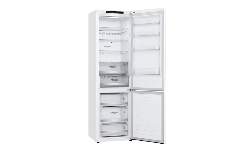 LG 2.03M 384L Kølefryseskab(Hvid) - Energiklasse D, Door Cooling™, GBB72SWEGN