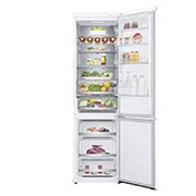 LG 2.03M 384L Kølefryseskab(Hvid) - Energiklasse D, Door Cooling™ og Smart Diagnosis™ med Wi-Fi, GBB72SWUGN