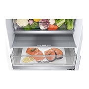 LG 2.03M 384L Kølefryseskab(Hvid) - Energiklasse D, Door Cooling™ og Smart Diagnosis™ med Wi-Fi, GBB72SWUGN