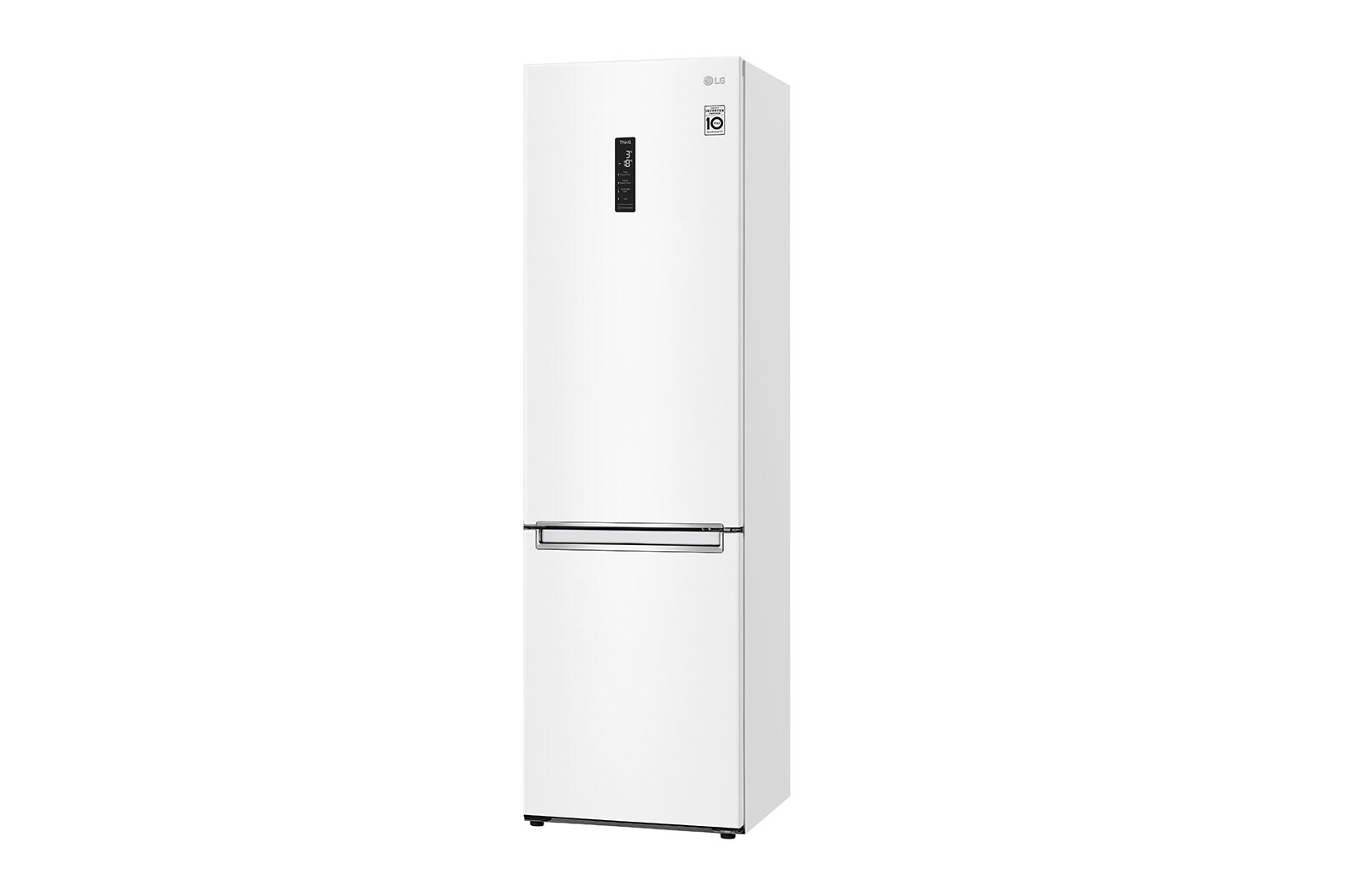 LG 2.03M 384L Kølefryseskab(Hvid) - Energiklasse D, Door Cooling™ og Smart Diagnosis™ med Wi-Fi, GBB72SWUGN