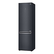 LG 2.03M 384L Kølefryseskab(Matte Black) - Energiklasse D, Door Cooling™ og Smart Diagnosis™ med Wi-Fi, GBB92MCAXP
