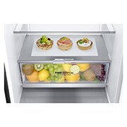 LG 2.03M 384L Kølefryseskab(Matte Black) - Energiklasse D, Door Cooling™ og Smart Diagnosis™ med Wi-Fi, GBB92MCAXP