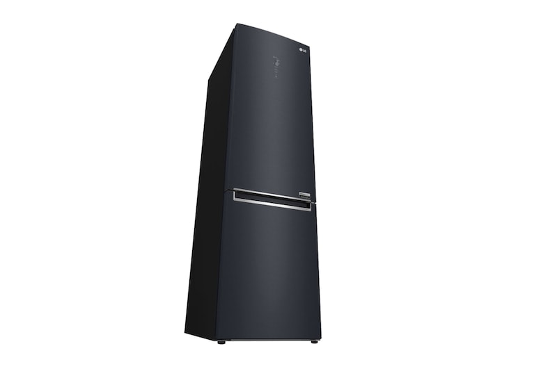 LG 2.03M 384L Kølefryseskab(Matte Black) - Energiklasse C, DoorCooling™ og Smart Diagnosis™ med Wi-Fi, ELB92MCACP