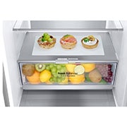LG 2.03M 384L Kølefryseskab(Stainless Steel) - Energiklasse B, DoorCooling™ og Smart Diagnosis™ med Wi-Fi, GBB92STABP