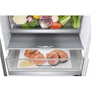 LG 2.03M 384L Kølefryseskab(Stainless Steel) - Energiklasse B, DoorCooling™ og Smart Diagnosis™ med Wi-Fi, GBB92STABP