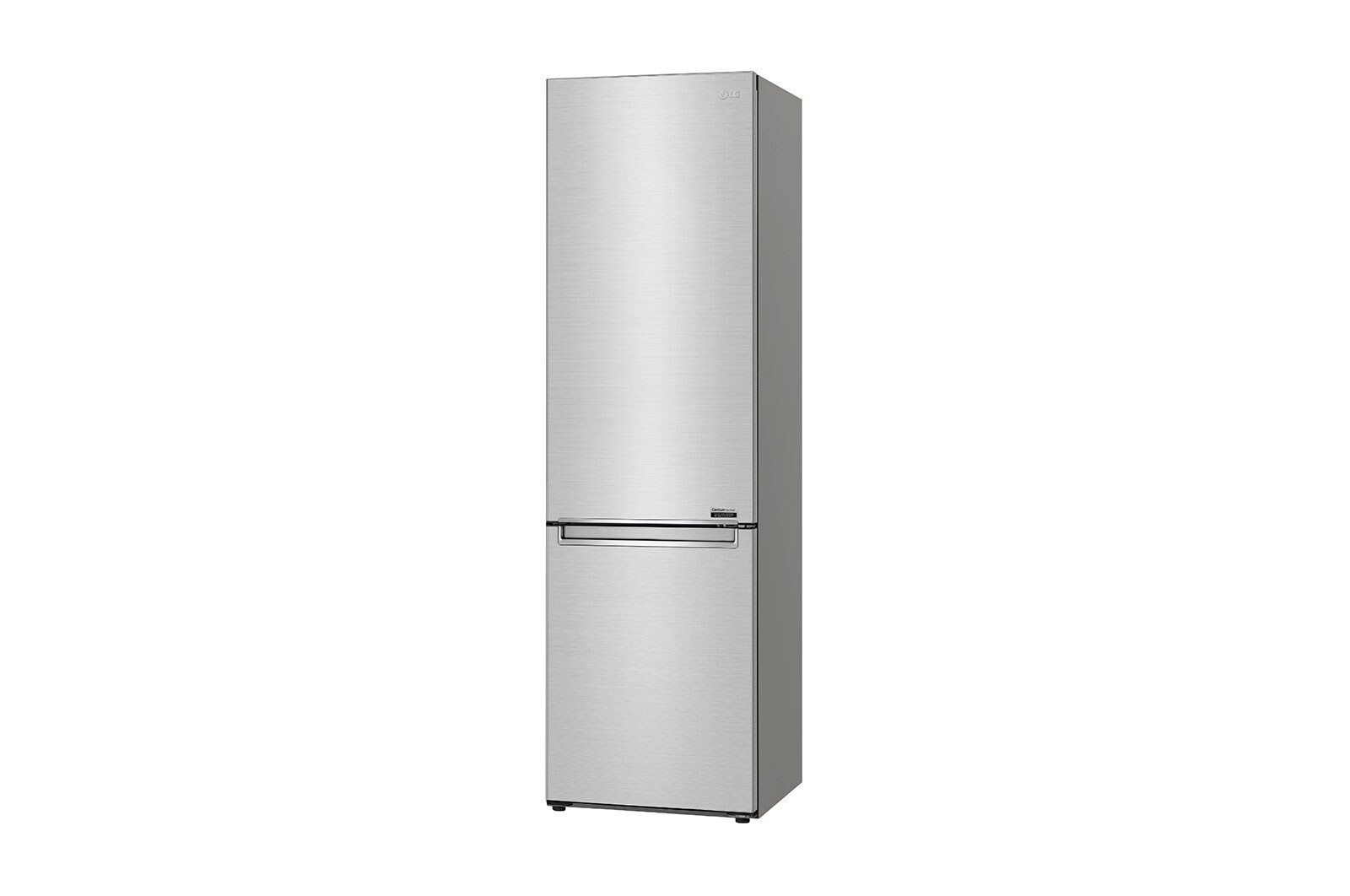 LG 2.03M 384L Kølefryseskab(Noble Steel) - Energiklasse D, Door Cooling™ og Smart Diagnosis™ med Wi-Fi, GBB92STAXP