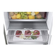 LG 2.03M 384L Kølefryseskab(Noble Steel) - Energiklasse A, Door Cooling™ og Smart Diagnosis™ , GBB92STBAP